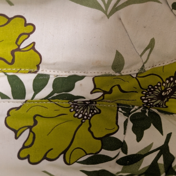 Savoy Anthropologie Woven Tan and White Woven Wicker Picnic Purse Handbag - Picture 14 of 15